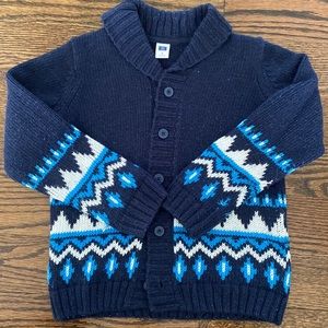 Janie and Jack boys cardigan sweater